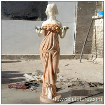 Ruhige europäische Leben Größe Mix Farbe Marmor Maid Statue